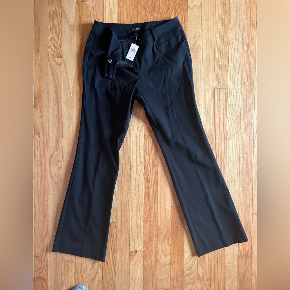 Ann Taylor black work pants 4P